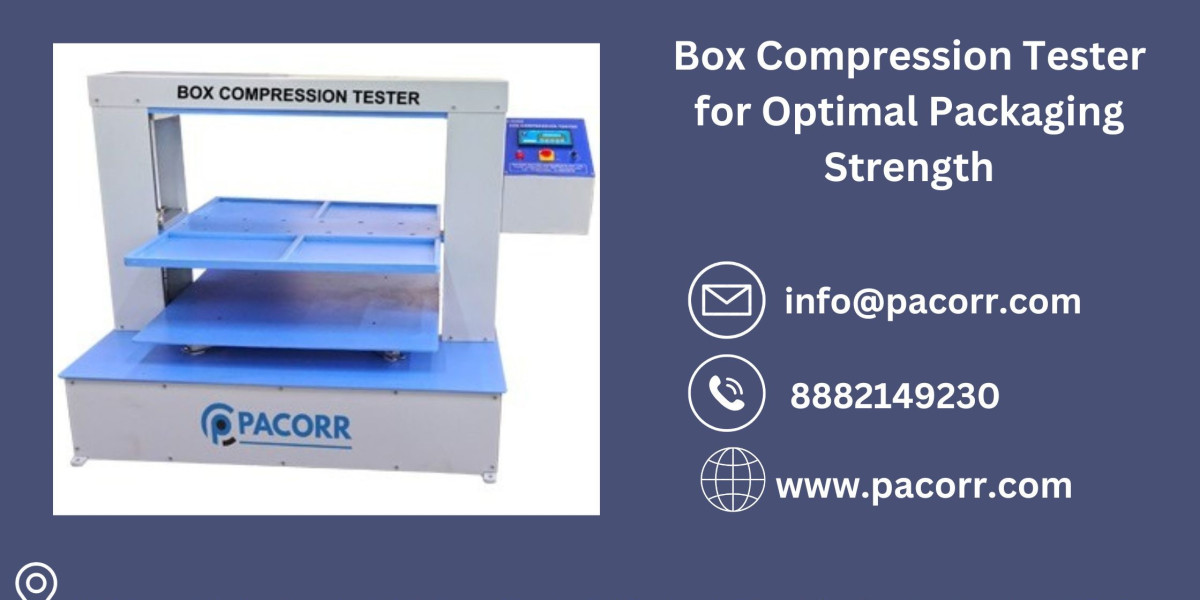 Pacorr’s Box Compression Tester – The Key to Testing Box Compression Strength for Reliable Packaging Performance