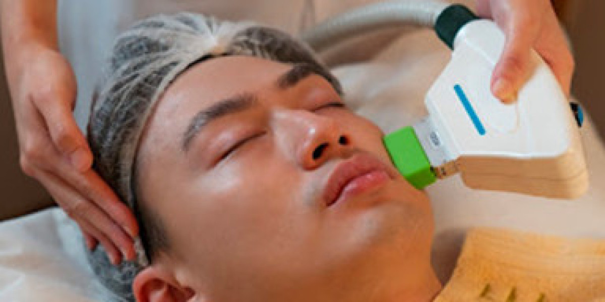 men facial salon