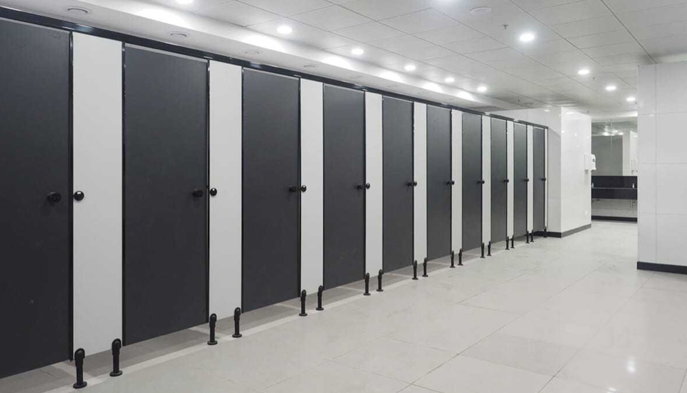 Toilet Cubicle Manufacturers in Faridabad, India | Design Space