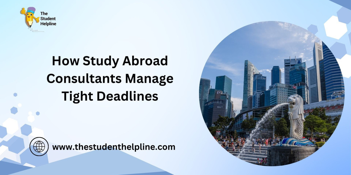 How Study Abroad Consultants Manage Tight Deadlines