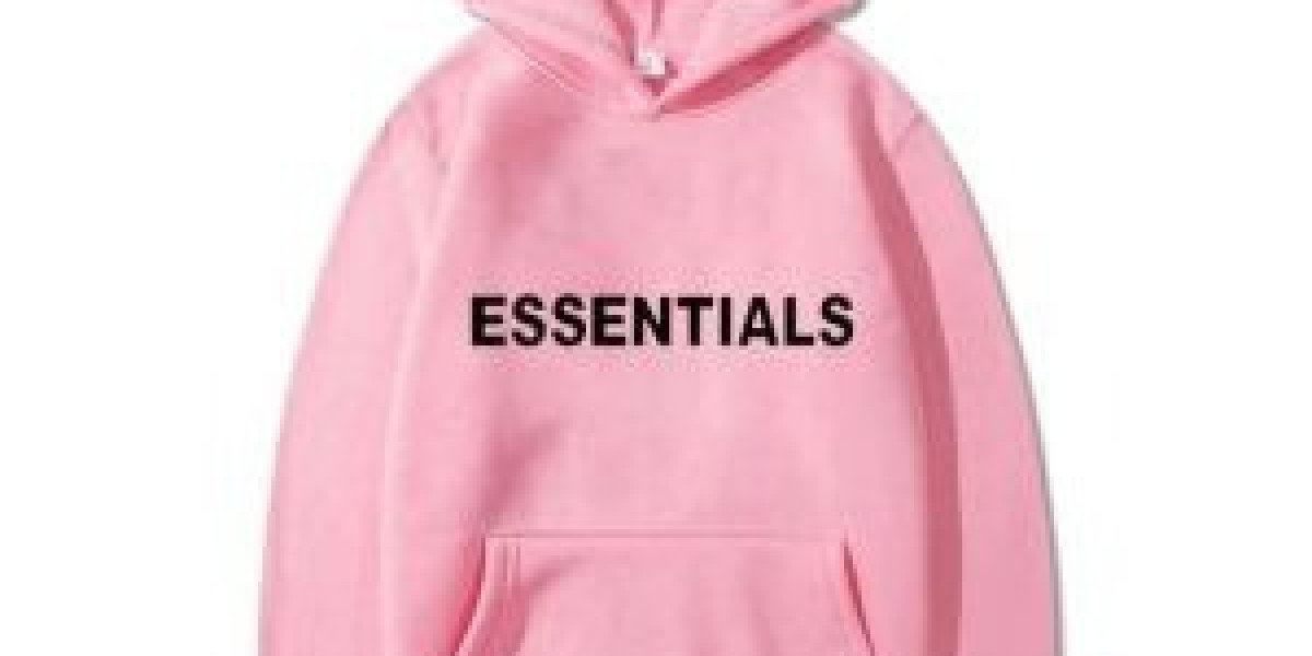 Pink Essentials Hoodie The Ultimate Blend of Comfort and Style