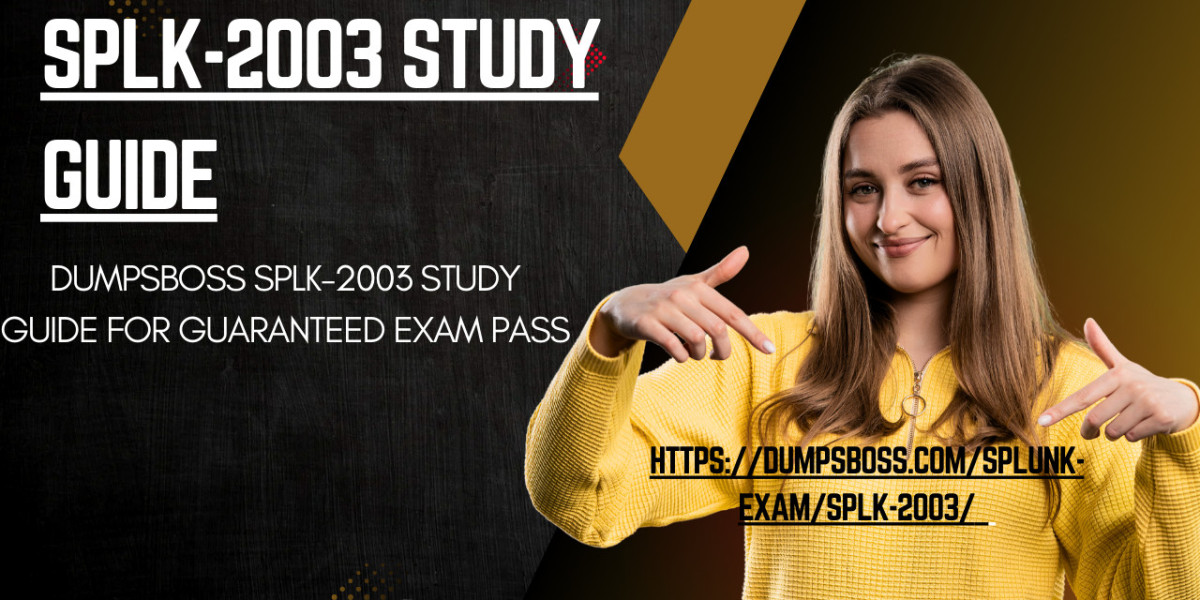 DumpsBoss Smart SPLK-2003 Study Guide For A Quick Pass