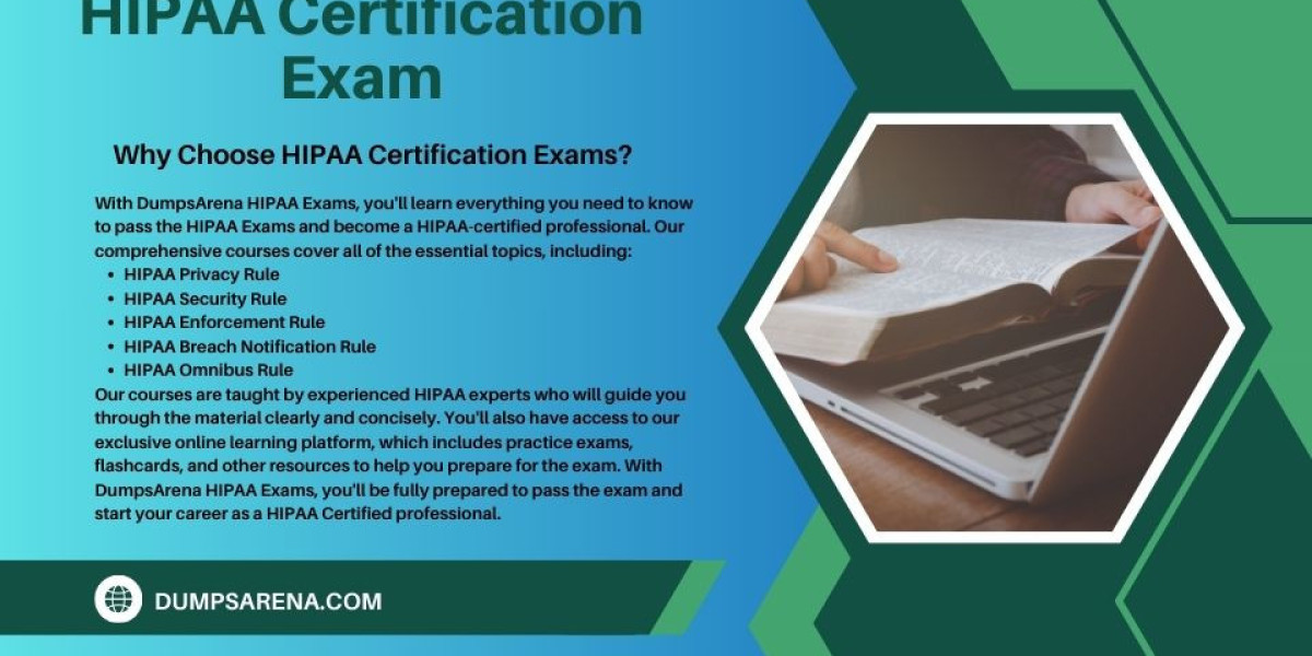 Get Certified! HIPAA Exams Answers on DumpsArena