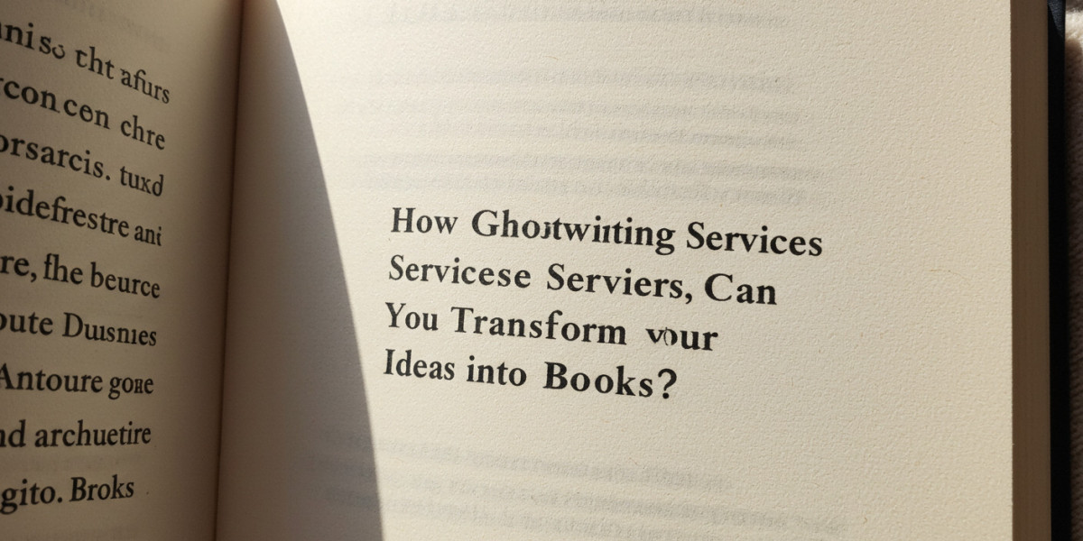 How Ghostwriting Services Can Transform Your Ideas into Books