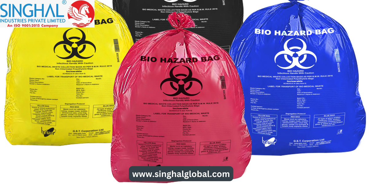 Biohazard Bags is Essential for Safe Medical Waste Disposal